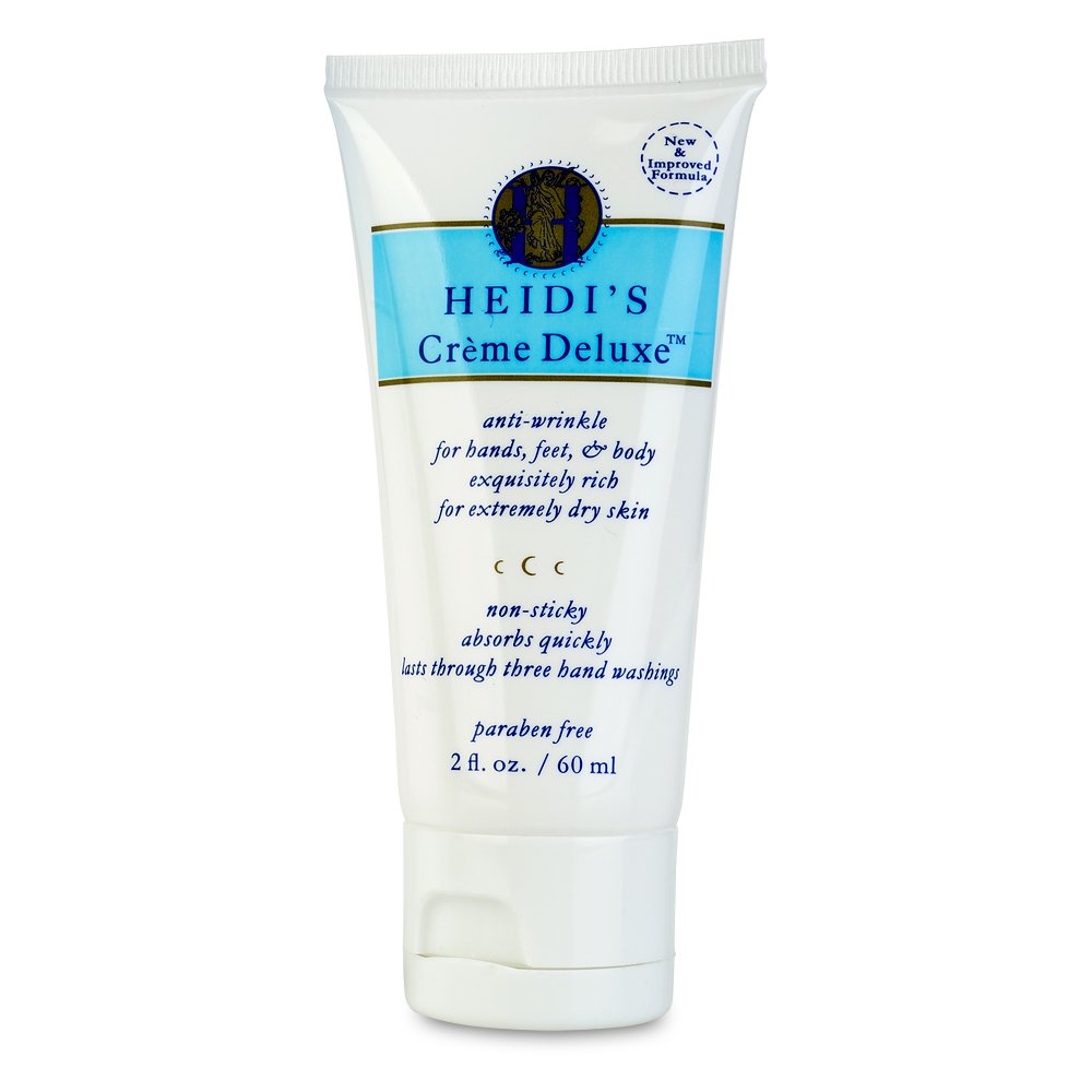 HEIDI&#39;S Creme Deluxe Anti Wrinkle Hand Treatment Creme, 2 Ounce
