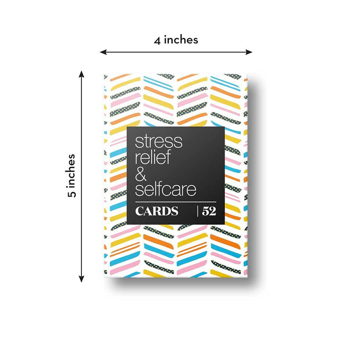 Allura &amp; Arcia 52 Stress Less &amp; Self Care Cards - Mindfulness &amp; Meditation Exercises - Anxiety Relief &amp; Relaxation