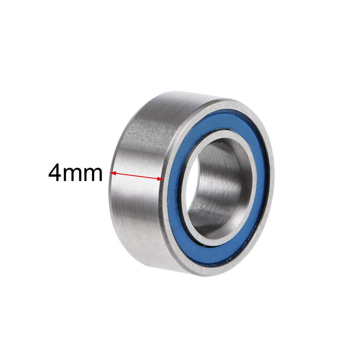 uxcell MR105-2RS Deep Groove Ball Bearings 5mm Inner Di
