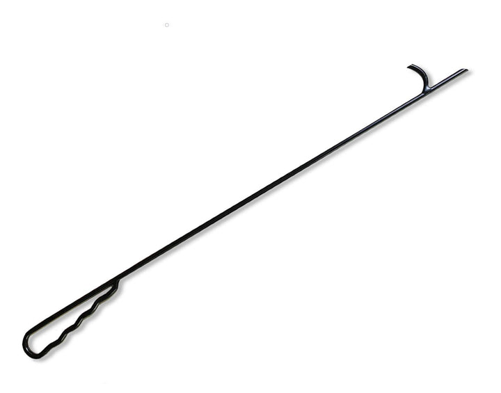 30 Inch Long Fire Poker for Fire Pit and Fireplace, Outdoor fire Pit Poker Stick, Rust Resistant Black Finish, Minimalism Style…