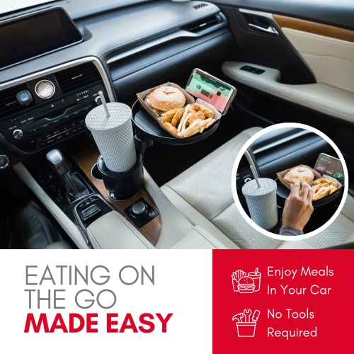 Macally Car Cup Holder Tray and Cup Holder Expander for