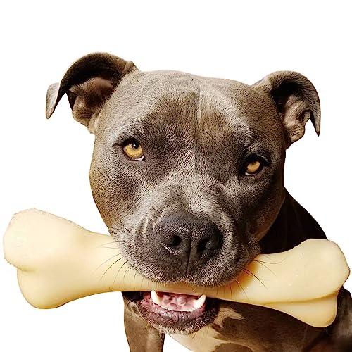 Monster Bone Power Chew Toy for Dogs, Dog Toys for Aggressive Chewers, Chicken Flavor, XX-Large - 50++ lbs, 1 Count