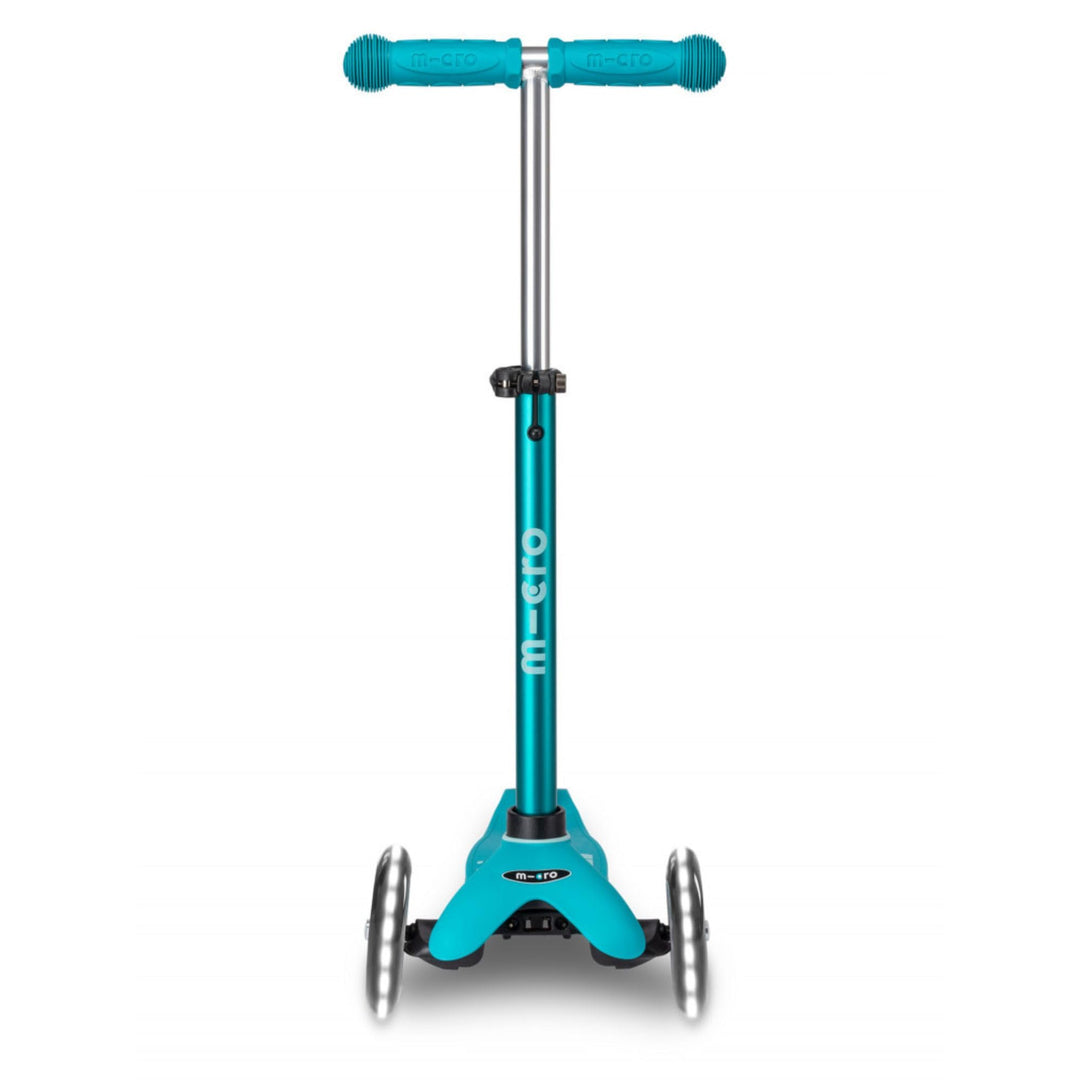 Kickboard | Mini Deluxe LED | Three-Wheeled | Lean-to-Steer Swiss-Designed Scooter | Motion-Activated Light-Up Wheels | Toddlers &amp; Children Ages 2-5