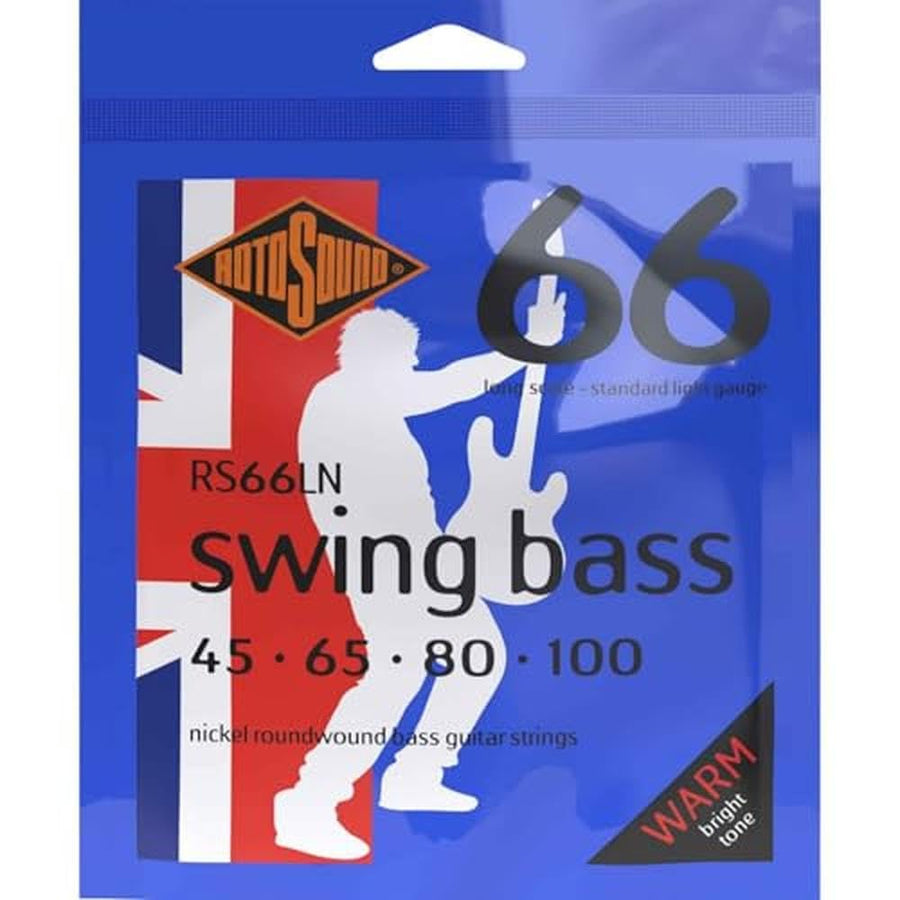 Rotosound RS66LN Nickel Bass Guitar Strings (45 65 80 100)