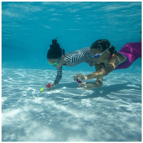 Little Mermaid Disney Dive Characters Kids Pool Toy- Princess Ariel, Flounder, and Sebastian, Bath Toys and Pool Party Supplies