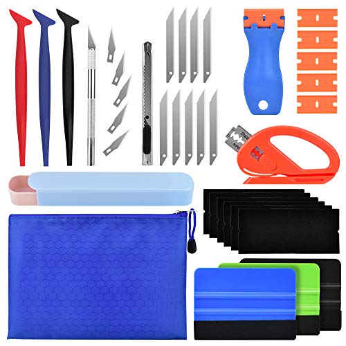PACETAP Car Vinyl Wrap Tool kit 11 Pcs Window Tint Tool