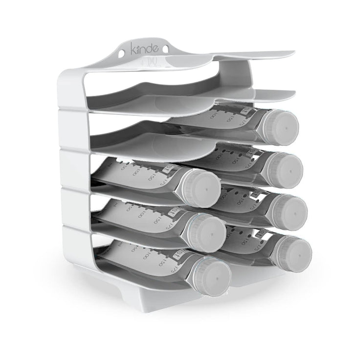 Keeper Breast Milk Bags and Baby Food Pouches Organizer, Freezer Storage