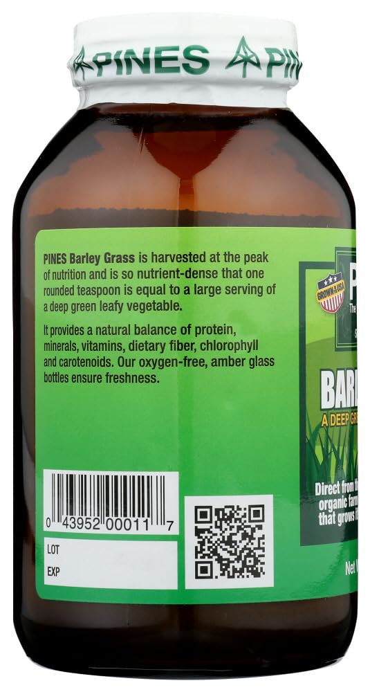 Pines Barley Grass Powder, 10 oz.