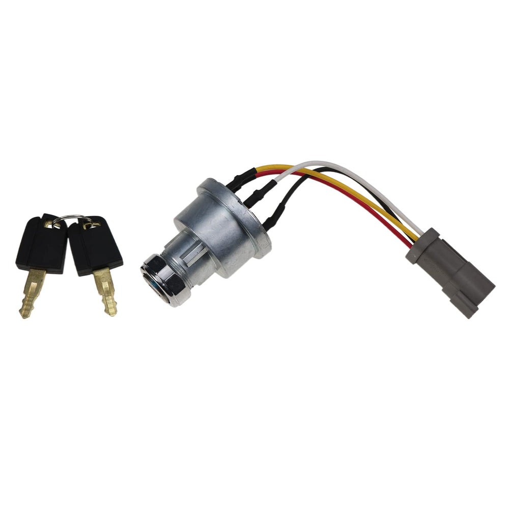 142-8858 Ignition Switch with 2 Keys for Caterpillar 257B Cat D6T 247B D6R D6T 267B 906 246B 242B 267B 216B 226B