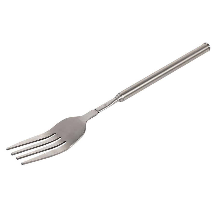Stainless Steel Dinner Fork,BBQ Telescopic Extendable D