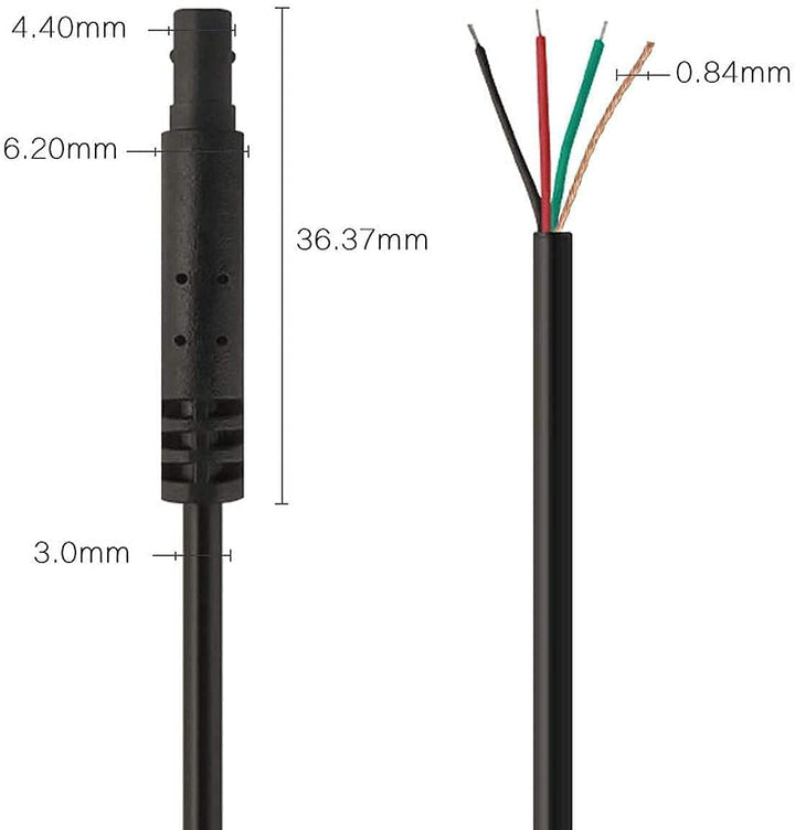 WOLFBOX 33Feet Rear Camera Longer Replacement Cable for