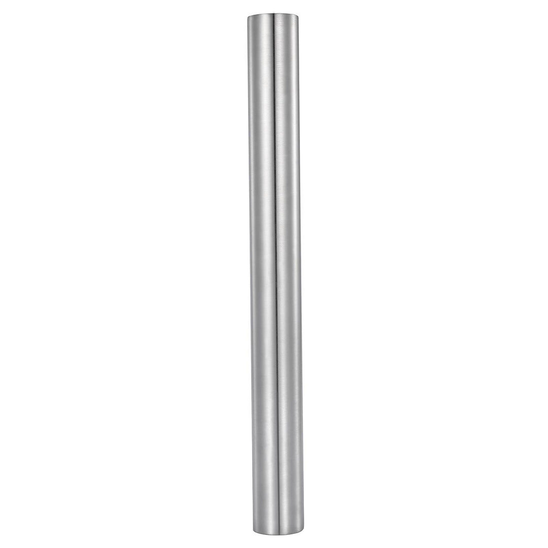 15 inch Long Stainless Steel Rolling Pin for Baking - Perfect for Fondant, Dumpling, Ravioli, and Pizza Dough