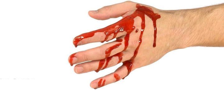 Shatchi Fake Halloween Red Blood Vampire Zombie Face Make Up Fancy Dress Theatrical Fun