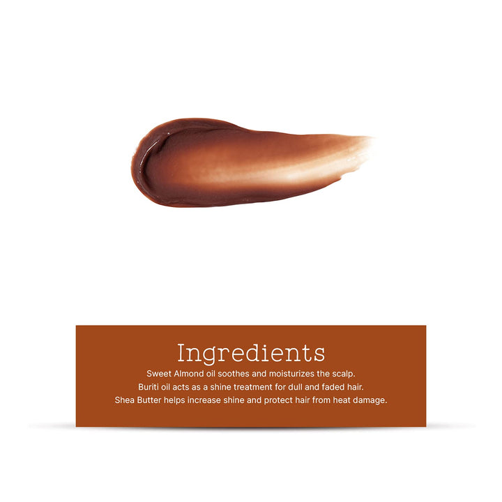 Nutritive Mask with Temporary Coloring in Warm Chestnut - 75 ml