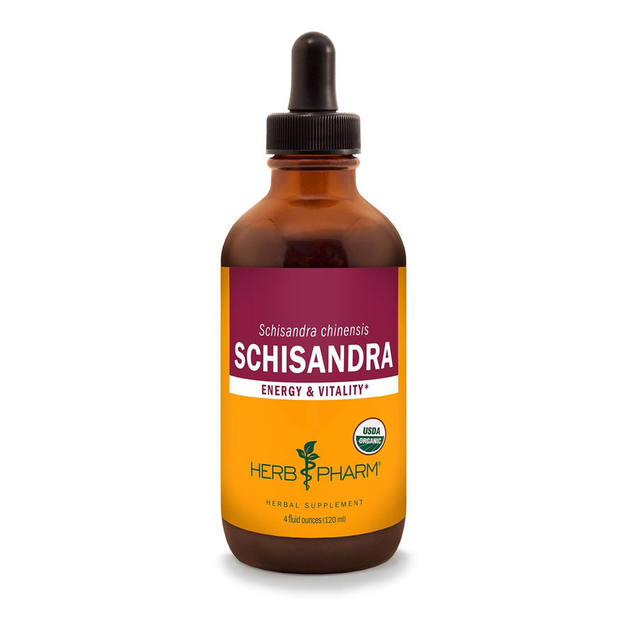 Certified Organic Schisandra Berry Liquid Extract - 4 Ounce