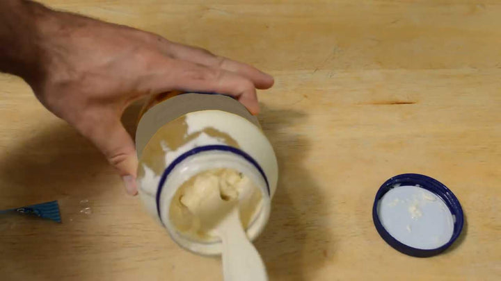 Compac Mayo Knife &amp; Jar Scraper Spreader - Plastic Knife Spatula for Scraping Mayonnaise Jars and Spreading Condiments