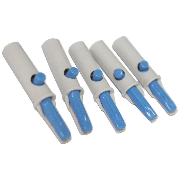 10pcs/Pack ECG Electrode Adapter Alligator Clip Alligator Test Clip (3mm)