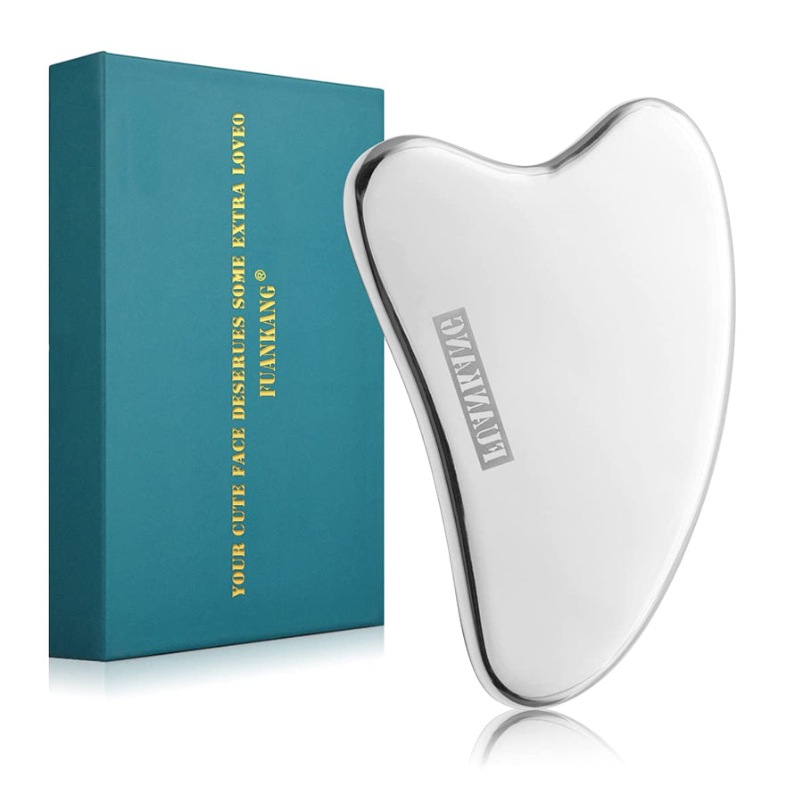 FUANKANG Gua Sha Facial Tools Stainless Steel Scraping 