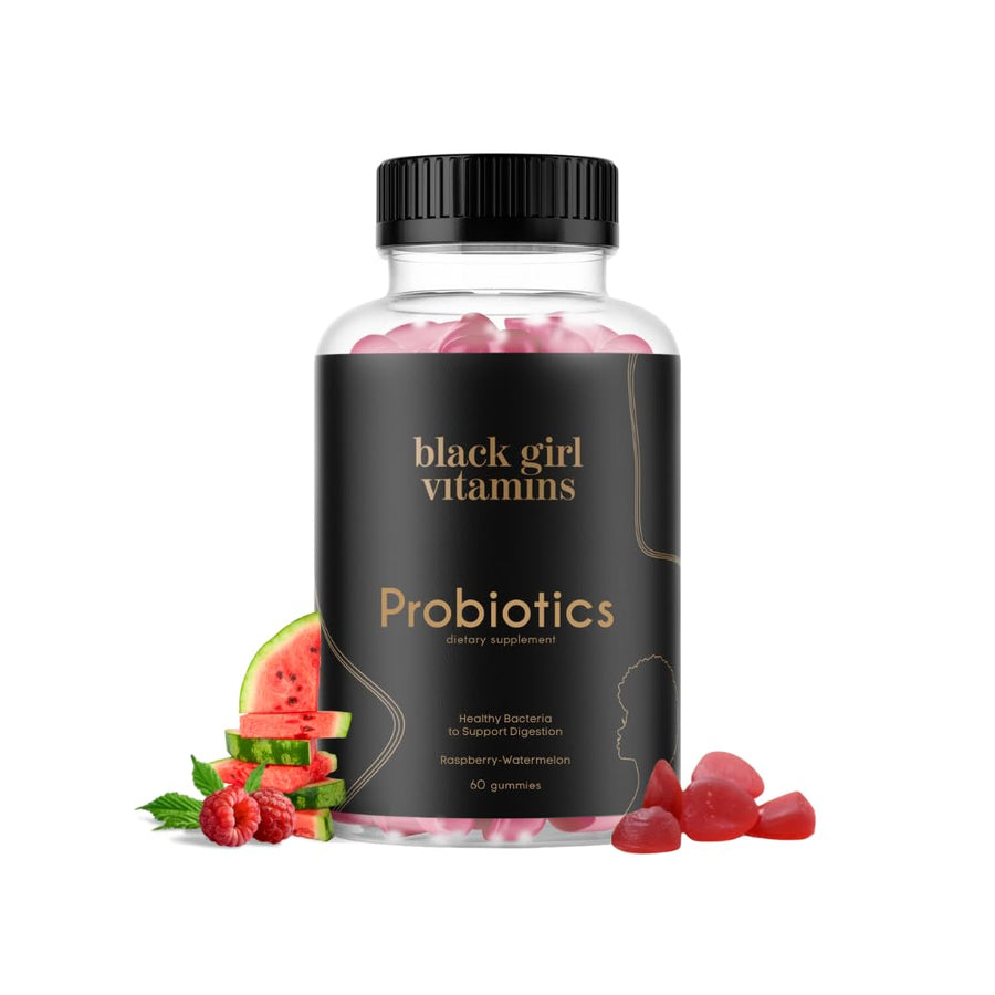 - Probiotic Gummies for Digestive Health and Immune Support, Gluten-Free Vitamins, (Raspberry-Watermelon), 60ct
