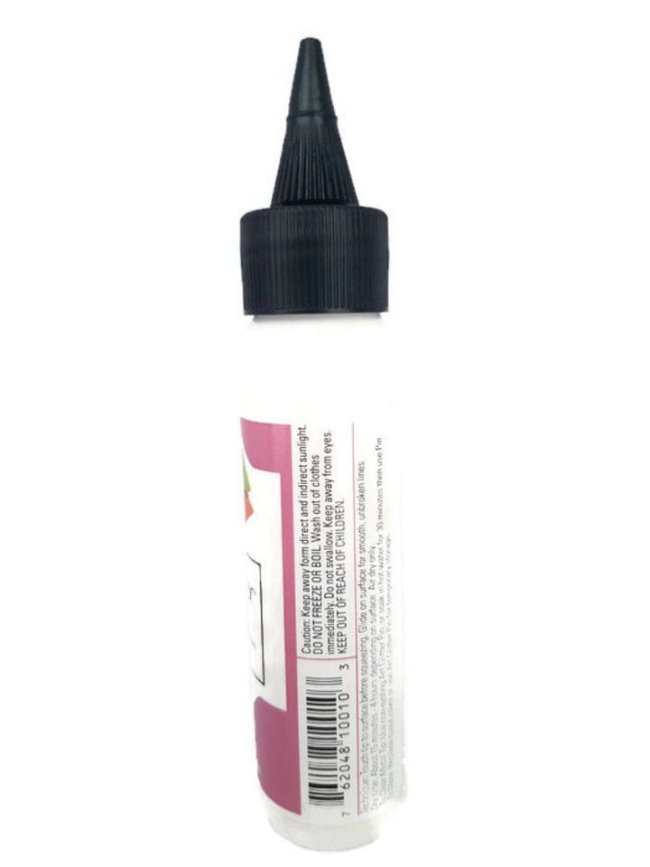 Glue Designer Dries Clear Adhesive 2 oz with Ultra Fine Metal Tip