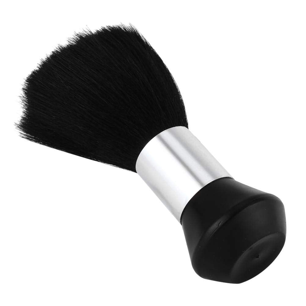 Barber Brush, Professional Soft Black Barber Hair Cutting Neck Duster Cleaning Brush Styling Tools