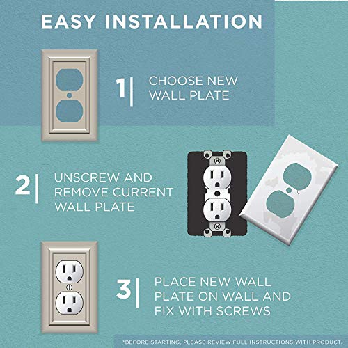 Franklin Brass 64047 Paisley Single Decorator Wall Plat