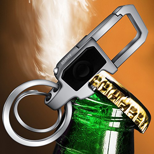 Idakekiy Key Chain LED Light and Bottle Opener with 2 K