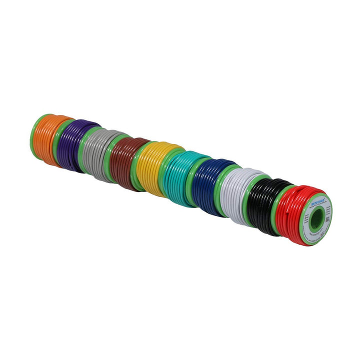 18 Gauge PVC 1007 Solid Electric Wire Kit 5 Color Each 20 ft 18 AWG 1007 Hook Up Tinned Copper Wire
