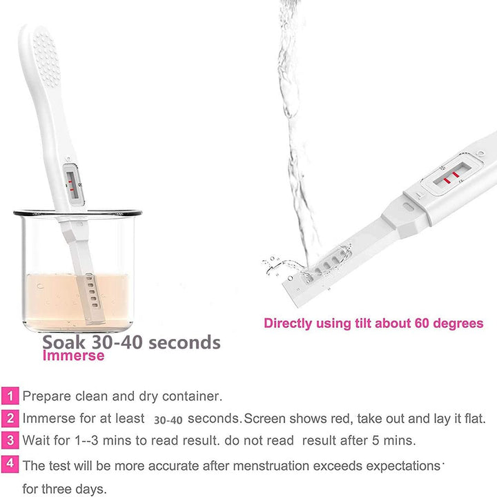 5Piece Pregnancy Test Early Pregnancy Test The Best hcg