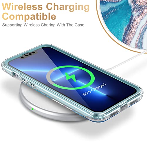 Esdot for iPhone 13 Pro Max Case with Built-in Screen P