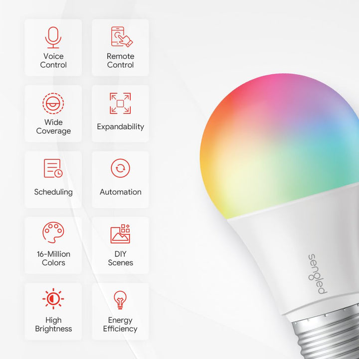 Sengled Smart Light Bulb Starter Kit, Smart Bulbs that 