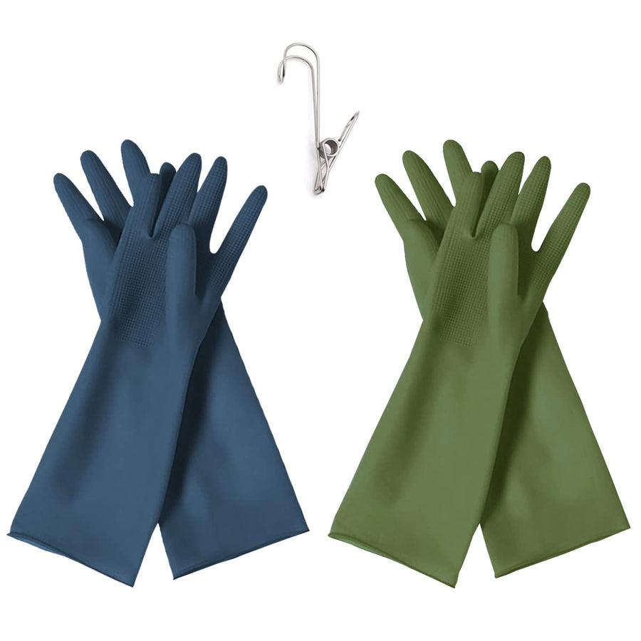 HOMSSEM Dishwashing Gloves– 2 Pairs of Dish Gloves Prem