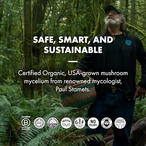 Turkey Tail Capsules - Digestive Health &amp; Immune Response Support Supplement - Mushroom Supplement for Gastrointestinal &amp; Gut Microbiome Support - 60 Capsules (30 Servings)*