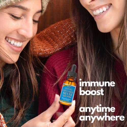 Colloidal Silver 500ppm Immune Support Supplement 4 fl. oz. Dropper