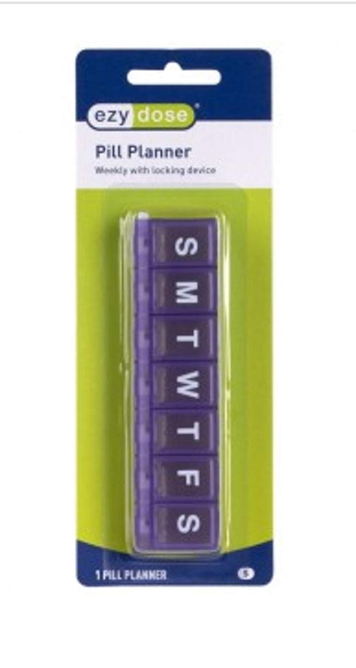 Ezy Dose Weekly (7-day) Locking Pill Planner (Small)