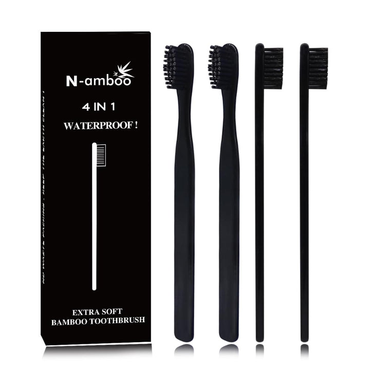 Bamboo Toothbrush Soft Bristles Manual Toothbrush Adult