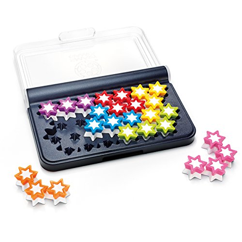 SmartGames IQ Stars Travel Game with 120 Challenges for