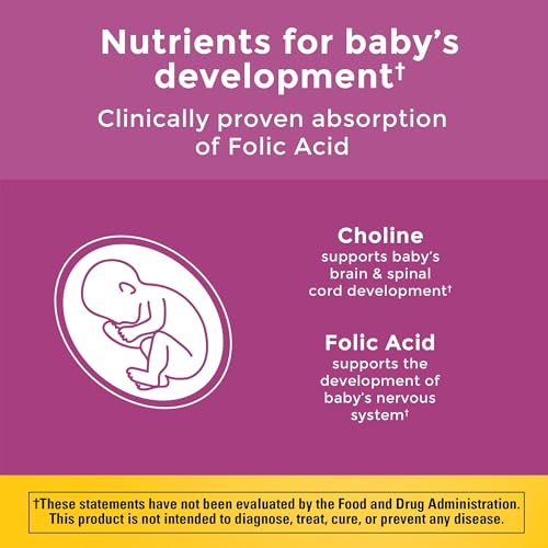 Nature Made Prenatal Gummies with DHA and Folic Acid, P