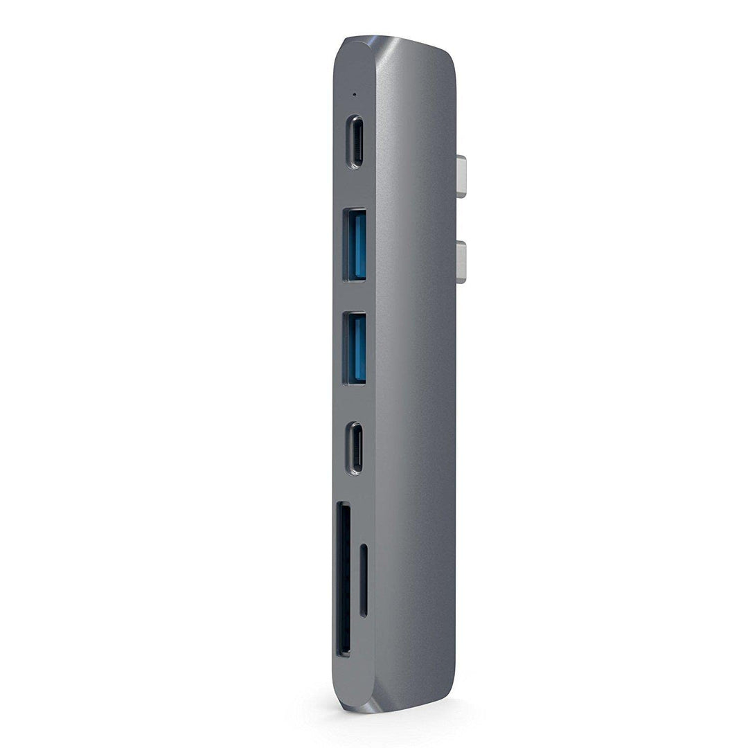 Satechi USB C Hub Adapter, USB C Dongle 7 in 1, USB C w