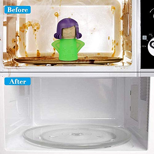 Abnaok Microwave Cleaner, 2 PCS Angry Mama Microwave Cl