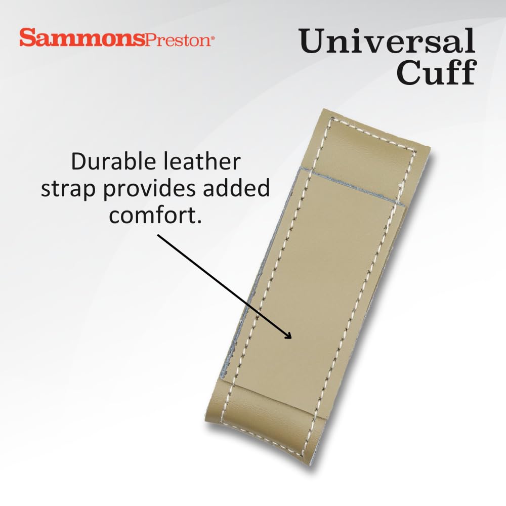 Sammons Preston Universal Cuff, Leather ADL Cuff with E