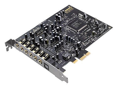 Sound Blaster Audigy PCIe RX 7.1 Sound Card with High Performance Headphone Amp