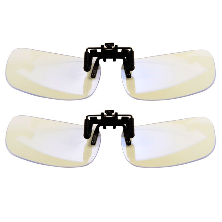 Gudzws Clip On Blue Light Filter Blocking Glasses Compu