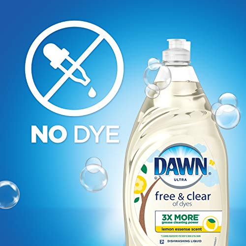Dawn Ultra Pure Essentials Dishwashing Liquid, Lemon Es