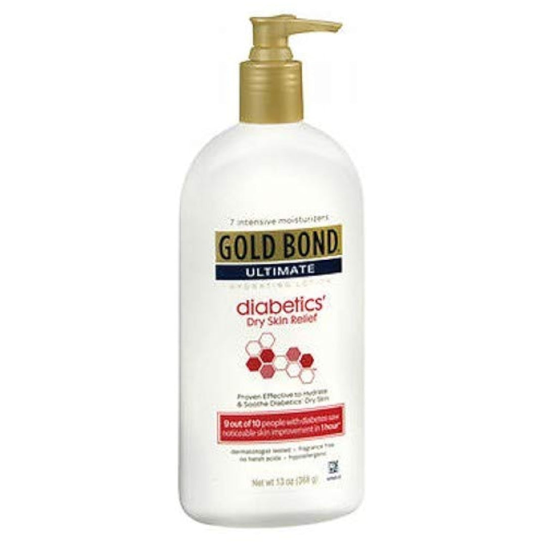 Ultimate Diabetic Skin Relief Lotion, Fragrance Free 13 Oz Ultimate