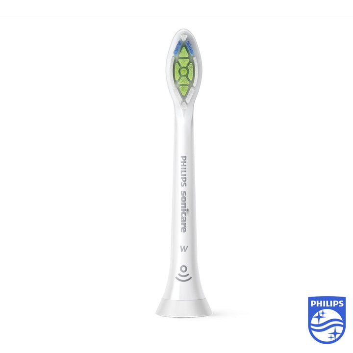 Original W2 Optimal White Standard Sonic Toothbrush Heads - 4 Pack in White (Model HX6064/10)
