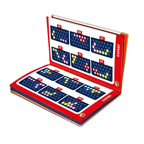 SmartGames IQ Stars Travel Game with 120 Challenges for