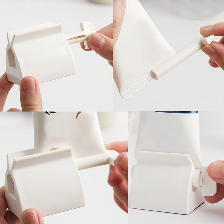 RAYNAG 2 Pack Bathroom Rolling Tube Toothpaste Squeezer