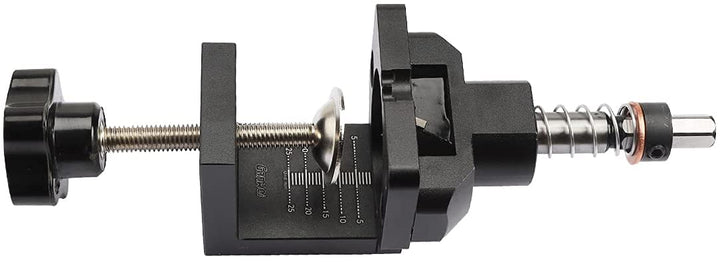 Sea Star 35mm Concealed Hinge Jig Boring Hole Drill Guide Cutter Bit Set Door Boring Hole Template and Bit for Cabinet Door Installation for Tool Carpenter (Black)