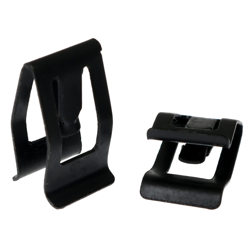 Metal Retainer Clip DZS ELEC 20PCS Black Universal Automotive Car Front Console Dash Dashboard Trim Clamps for Ford Mazda Audi Toyota Interior Trim Panel Clips